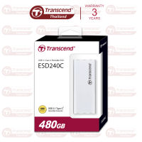 External SSD  480GB : ESD240C -Transcend - รับประกัน 3 ปี - มีใบกำกับภาษี