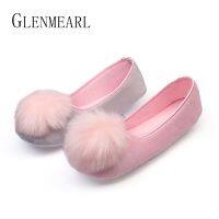 [NEW EXPRESS] 2019 Hot Sale Women Indoor Shoes Home Slippers Spring Autumn Warm Flannel Soft Sweet Comfortable Flats Pregnant Shoes45