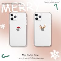 【Enjoy electronic】 New Year  39;s Christmas Phone Case for IPhone 13 12 11 14 Pro Max XS Max X XR 8 7 14 Plus SE2 Clear TPU Cover Christmas Accessories