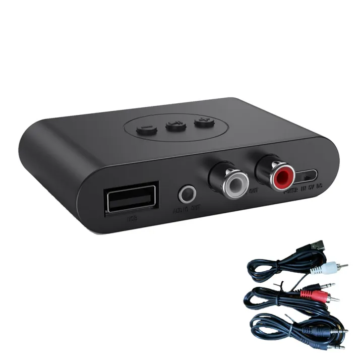 Car Stereo Hands Free Call Aux Sound System Compatible Receiver Tablets