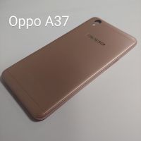 For OPPO A37 A37m Back Case Battery Cover Rear Housing With Power Volume Side Key Button Phone Repair Spare Part