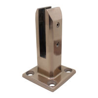 เหมาะสำหรับ304สแตนเลสคอลัมน์บันไดสระว่ายน้ำแก้ว Spigots Balustrade Clamps และแก้วแก้ไข Clip888