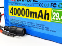 NEW high quality24V 40Ah 7S3P 18650 29.4V mAh ชุดไอออนสำหรับจักรยานไฟฟ้า