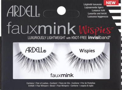 ของแท้! Ardell ขนตาสายฝอ FauxMink - Wispies