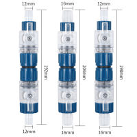 Aquarium Quick Connect ท่อน้ำ Water Flow Controller ถังกรองปลา Barrel Quick Connect Connector 1216มม. ลด Adapter