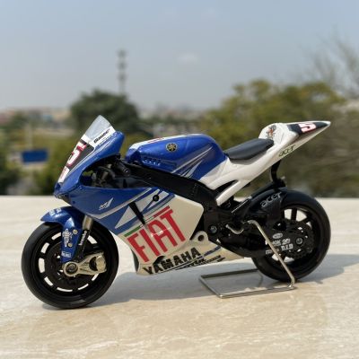 1:18รถจักรยานยนต์ยามาฮ่า Moto GP โมเดล NO.5 Diecast