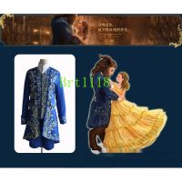 Beauty and Beast cos clothing mens blue movie role-playing clothing Beast Prince dress clothing spot quality assurance KG5PTH