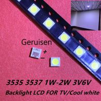 ✆◕☂ 50-100pcs Original For LG LED LED 2W 6V / 1W 3V 3535 Cool cold white LCD Backlight for TV