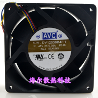 Fnhg AVC DV12038B48H 48V 0.95A 12CM อินเวอร์เตอร์อุตสาหกรรมที่มีความรุนแรง12038พัดลมทำความเย็น