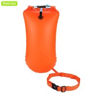 Pull Swim Buoy Waterproof Drybag for Swimming Adult Open Water Be Seen Safer Bright with Adjustable Swim Bubble Waist Belt