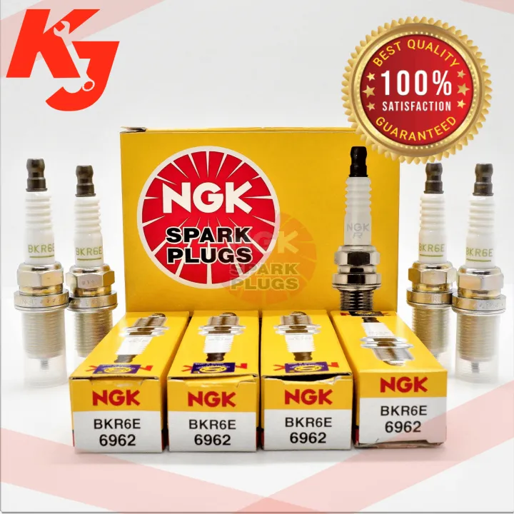 NGK SPARK PLUGS BKR6E FOR SUZUKI SWIFT / VITARA / MAZDA 3 / HONDA BRIO