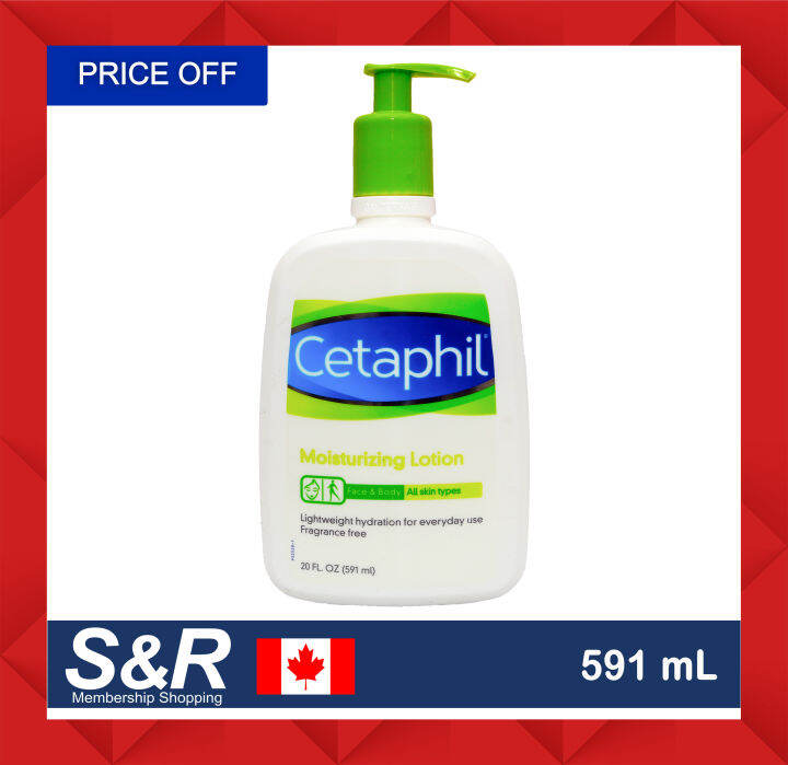 Cetaphil Moisturizing Lotion 591ml 1Liter Lazada PH