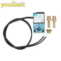 Yulikeit วาล์วน้ำควบคุมบูสต์อิเล็กทรอนิกส์3พอร์ต DC12V 5.4W 35A AAA DBA 1BA