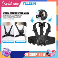 สายรัดอก TELESIN รุ่น GP-CGP-T07  ชุดสายคาดหน้าอกติดกล้อง Action Camera Strap Mount