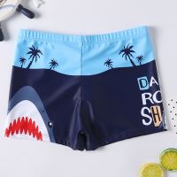 2022 Swimming Trunks For Boys Shark Trunks Swimsuit 2-9Y Childrens Swimwear Kids Trunk Shark Beachwear Boys Bathing Suit 1050