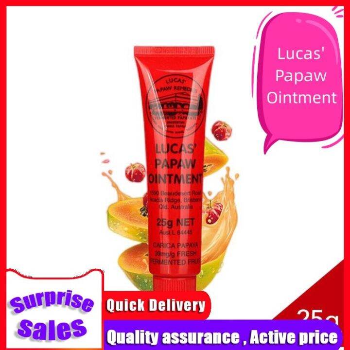 Lucas Papaw Ointment Papaw Lip Balm Tube Skin Balm Soothing Healing