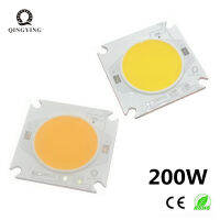 200W cob LED Chip PAR Light beads Ra95 CRI สูง40มม. * 40ม. สีขาวและสีขาวอบอุ่นสำหรับโคมไฟกลางแจ้ง Floodlight PAR Light DIY