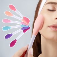 【YF】﹍  3PCS End Silicone Cleansing Massage Smearing Mud Film Modding Stick Tools Color