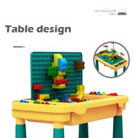 Building Blocks Table Multi functional Bulk Large Particles Building Blocks Assembled Building Blocks Children Educational Toys ▥❧