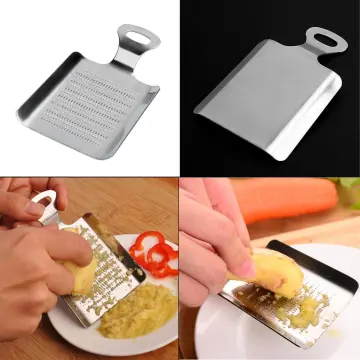 1pc Stainless Steel Ginger Shredder Wasabi Grinder Garlic Grater