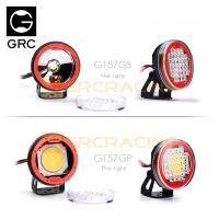 GRC รถ RC 1:8/1:10จำลองปีนเขารถ22มิลลิเมตรสปอตไลท์กลมไฟโดม LED ที่แข็งแกร่ง/หมวกฟางไฟหน้า # G157GP /Gs