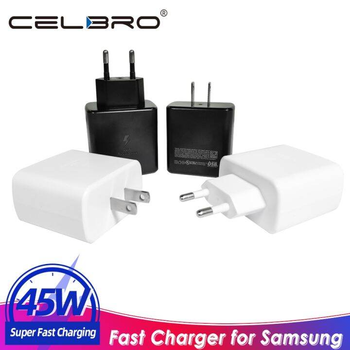 [PIIN] ☍ ♙ Original For Samsung S21 Ultra Charger 45w Type C Super Fast