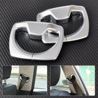 new prodects coming 2Pcs Chrome B Pillar Seat Safety Belt Decoration Frame Cover Trim Kit For BMW 3 4 Series F30 F31 F32 F36 2014 2016