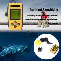 Fishers Tackle Sonar Sensor Transducer Contour Readout Fishfinder Sounder Fishfinders แบบพกพาสำหรับเรือ