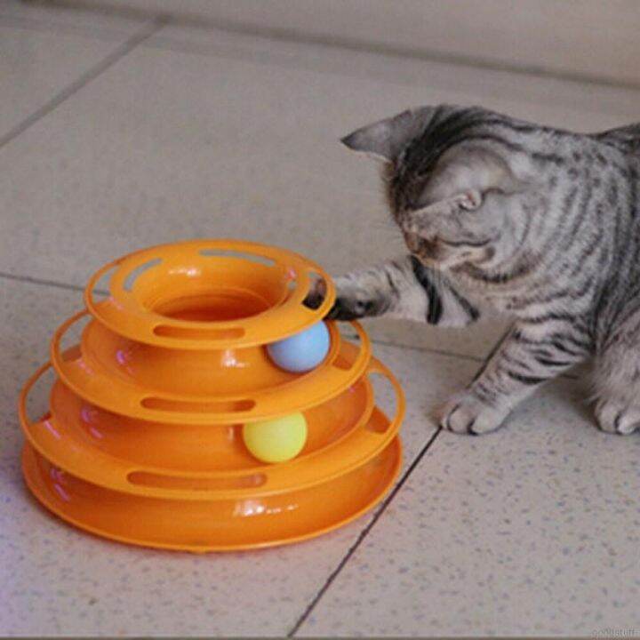 1pcs-funny-intelligence-triple-play-disc-pet-cat-toy-balls