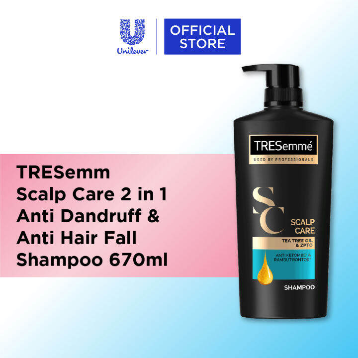 Tresemme Scalp Care AntiDandruff Shampoo 670ml Lazada Singapore