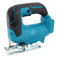 1 Piece Cordless Electric Jig Saw Multi-Function Woodworking Tool Blue for Makita 18V Battery