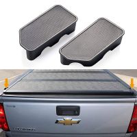 Truck Bed Rail Stake Pocket Cover for 2019 2020 Cap GMC Sierra MK5 Chevrolet Silverado MK4 1500 2500 3500 Hole Plug Accessories