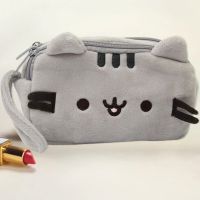 ❆❧﹍ Cartoon Fat Cat Coin Purse Storage Bag Portable Fabric Cosmetic Bag Lovely Zipper Closure Woemn Wallets Change Accessories