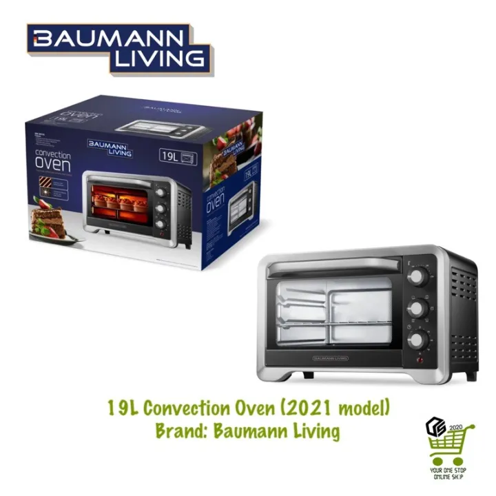 BAUMANN 19L Convection Oven (2021 model)NeK Lazada PH