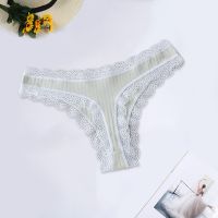 [HOT ANOJJUUQOIAW 565] Women T Back Seamless Panties Thong Sexy Lace Sports Fitness Ultra Thin Cotton Crotch Women T Pants V Cut Panties For Women Pack