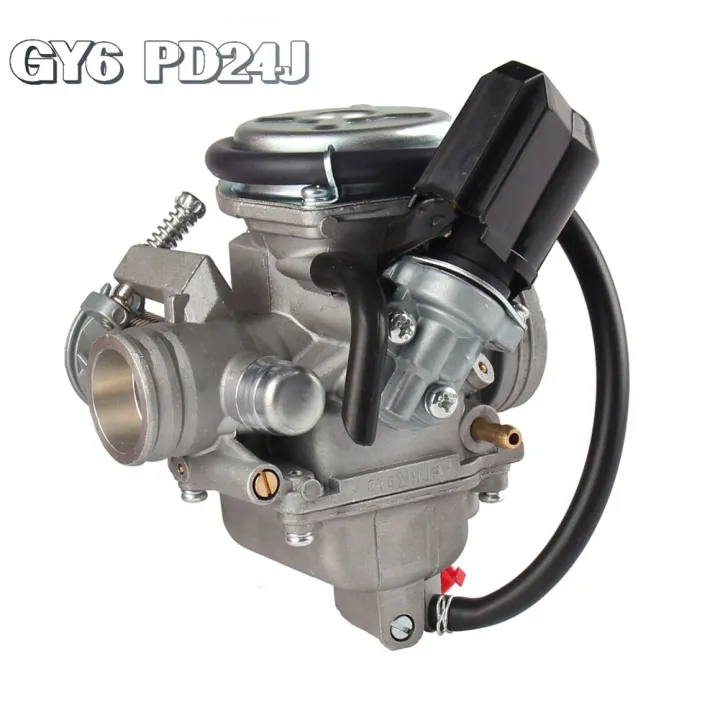 Motorcycle Carburetor Carb Gy6 Pd24j 125cc 150cc Fit For Baja Scooter Atv Go Kart Scooter 125cc 0677