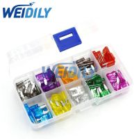 【YF】 100PCS Small Fuse Kit Auto Automotive Car Boat Truck Blade Box Assortment Set 2A 3A 5A 7.5A 10A 15A 20A 25A 30A 35A