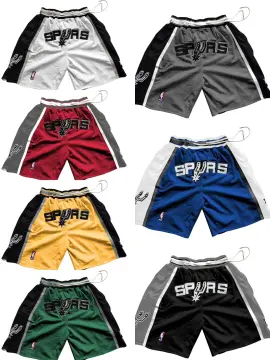 NBA Shirt Men Large Black San Antonio Spurs Basketball Short Sleeve Cr