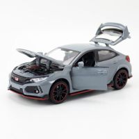 1/32 Baru Tipe Honda R Hatchback โมเดล Mainan Kendaraan อัลลอยหล่อตาย Suara Cahaya Menarik Kembali Mobil Mainan Untuk Hadiah