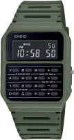 Casio Mens Vintage CA53W-1 Calculator Watch Green