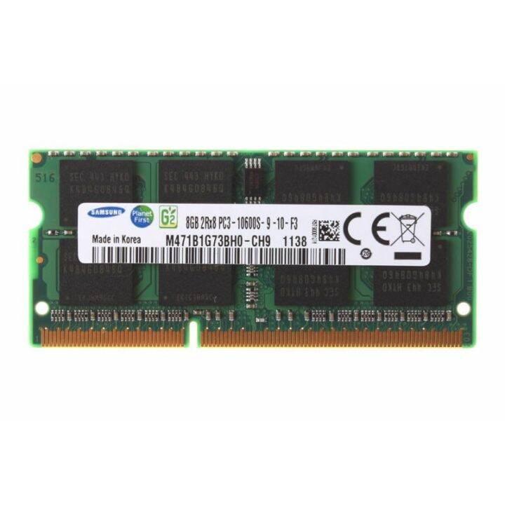 samsung-ddr3-sdram-16gb-kti-2x8-gb-หน่วยความจำ-ddr3-ram-8gb-1333-mhz-1-5v-204-pin-2rx8-pc3-10600s-so-dimm-แล็ปท็อป-ddr3-8gb-โมดูล-pc310600-สำหรับโน้ตบุ๊ค