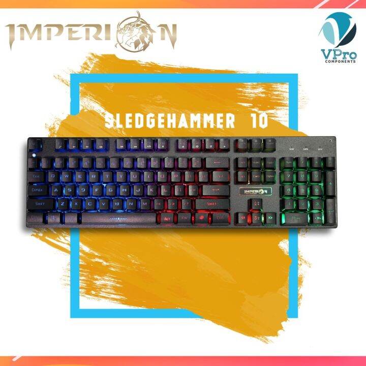 IMPERION SledgeHammer 10 Gaming Keyboard Lazada PH