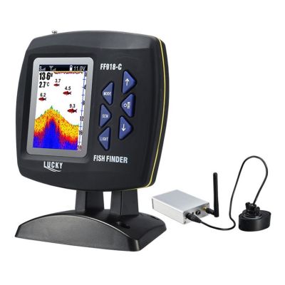OH FF918CWLS Wireless Operation Echo Detecting Fish Finder 980 Feet Detector