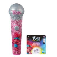 DreamWorks Trolls Poppys Microphone, Musical Toy with Lights and Sounds, Plays 5 Songs from Movie Trolls World Tour สินค้าลิขสิทธิ์ของแท้