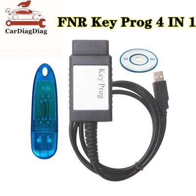 ขายดีแบบมืออาชีพรถยนต์ FNR Key Prog 4 IN 1คีย์โปรแกรมเมอร์รถยนต์สำหรับ Renault สำหรับ Ford Nissan พร้อม USB Dongle Key Prog 4 IN 1