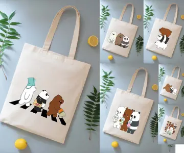 We Bare Bears Tote Bag for Sale by plushism