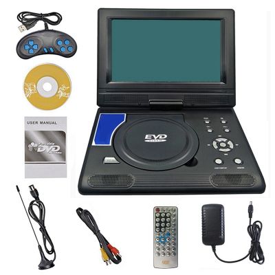 9.8Inch Portable Mobile DVD EVD HD Player Supports Games Built-In 3D Sound Processing Supports FM Radio Function