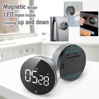 Magnetic Kitchen Timer Digital Timer Manual Countdown Alarm Clock เชิงกล จับเวลาทำอาหาร ทำอาหาร อาบน้ำ การศึกษา นาฬิกาจับเวลา-Piejt