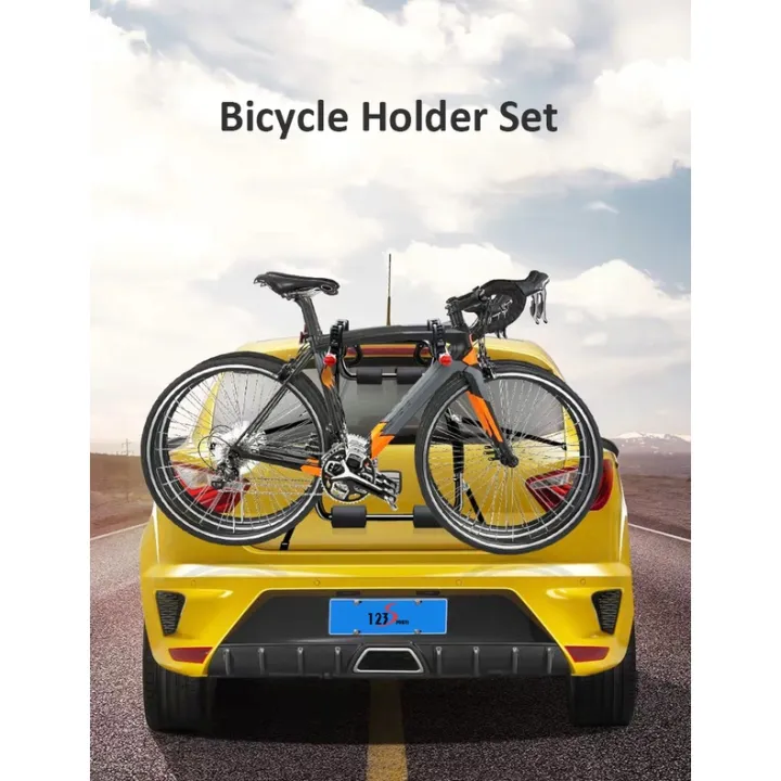 COD+Bike carrierMultifunctional car bike carrier for 3 bikesCarrying