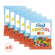 6 gói kẹo dẻo hình chữ cái và số Vidal 100g gói thumbnail